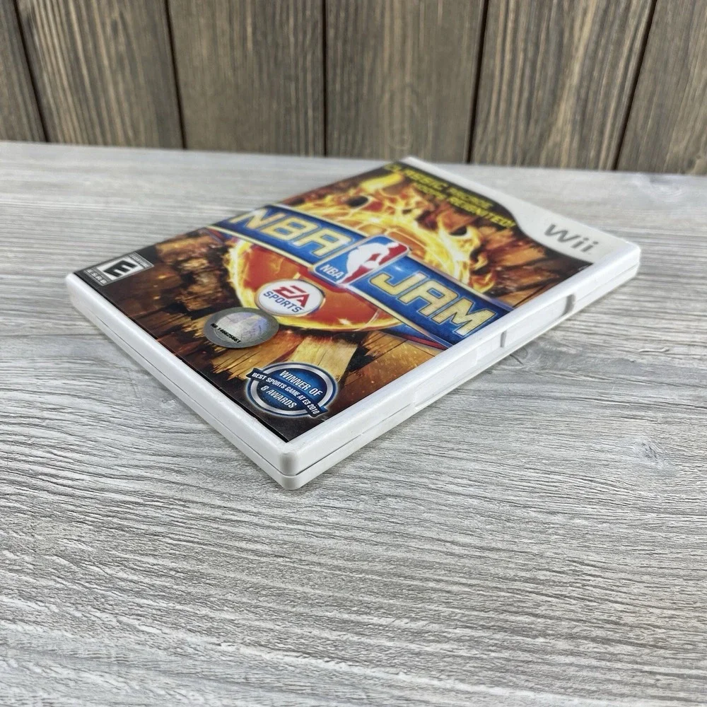 NBA Jam Nintendo Wii 2010 No Manual Tested Working EA Sports